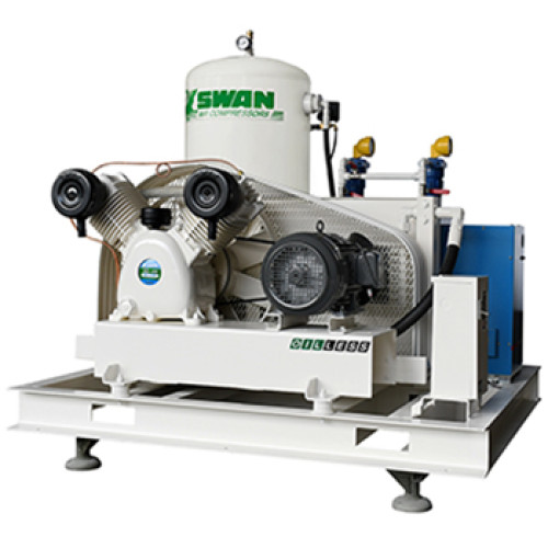 ปั๊มลมสวอนแบบไร้น้ำมัน Swan GP-510 5HP (All-in-One 240 ลิตร)